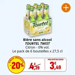 Coccinelle Express Bière sans alcool tourtel twist offre