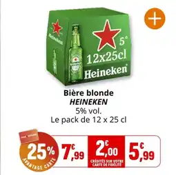 Coccinelle Express Bière blonde heineken offre