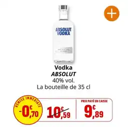 Coccinelle Express Vodka absolut offre