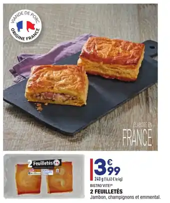 ALDI 2 Feuilletés offre