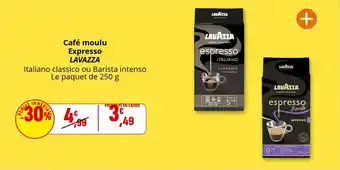 Café moulu expresso lavazza