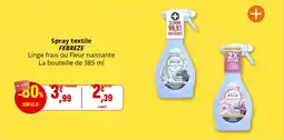 Coccinelle Supermarché Spray textile febreze offre