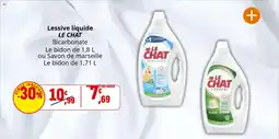 Coccinelle Supermarché Lessive liquide le chat offre