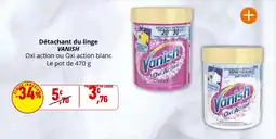 Coccinelle Supermarché Détachant du linge vanish offre