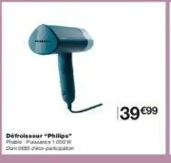 Monoprix Défroisseur "philips" offre