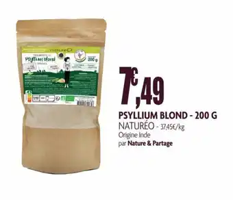 naturéO Psyllium blond offre
