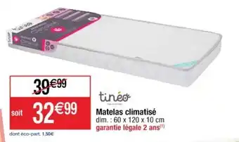 Cora x Carrefour Matelas climatisé offre