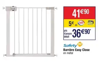 Cora x Carrefour Barrière Easy Close offre