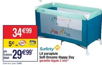 Lit parapluie Soft Dreams Happy Day
