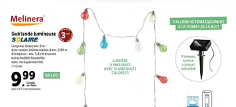 Lidl Guirlande lumineuse offre