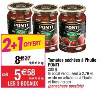 Cora x Carrefour Tomates séchées à l'huile offre