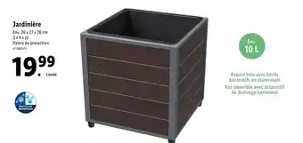Lidl Jardinière offre