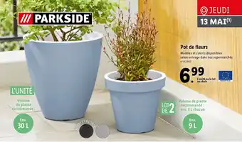 Lidl Pot de fleurs offre