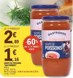 E.Leclerc SOUPE DE POISSONS GASTROMER offre