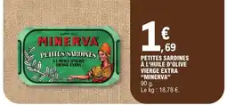 E.Leclerc MINERVA PETITES SARDINES offre