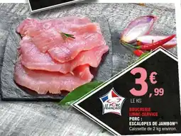 E.Leclerc ESCALOPES DE JAMBON offre