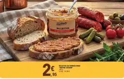 E.Leclerc RILLETTES AU CHORIZO DOUX MAITRE COCHON offre