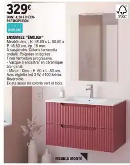 E.Leclerc ENSEMBLE “ÉMILIEN” offre