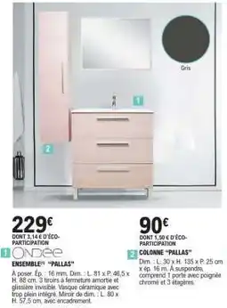 E.Leclerc ENSEMBLE “PALLAS” offre