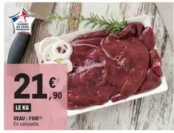 E.Leclerc Veau : Foie offre