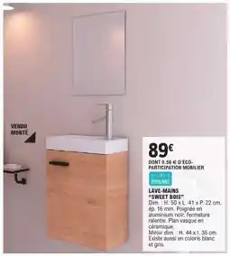 E.Leclerc LAVE-MAINS 'SWEET BOIS' offre