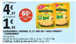 E.Leclerc LEERDAMMER L'ORIGINAL 27,5% MAT.GR offre