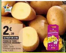 E.Leclerc Pomme de terre Princesse Amandine offre
