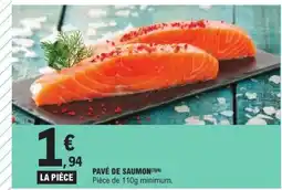E.Leclerc PAVÉ DE SAUMON offre