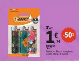 E.Leclerc BRIQUET BIC offre