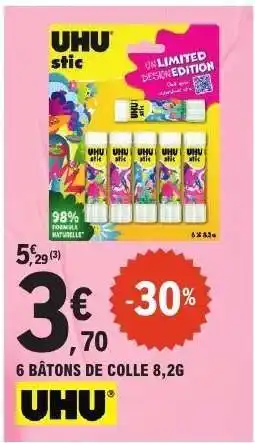 E.Leclerc UHU stic offre