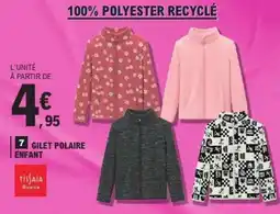 E.Leclerc Gilet polaire enfant offre