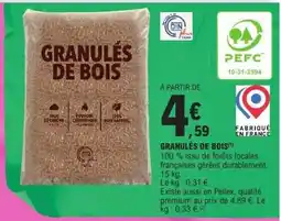 E.Leclerc Granulés de bois offre
