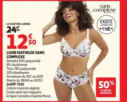 Auchan SANS COMPLEXE Ligne mathilde offre