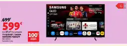Auchan SAMSUNG TV QLED 65"/163CM TQ65Q7F offre