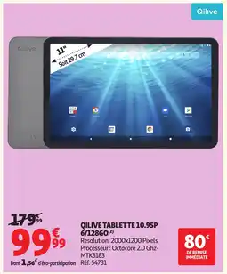 Auchan QILIVE Tablette 10.95p 6/128go offre