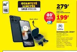 Super U MOTOROLA G56+ buds offre