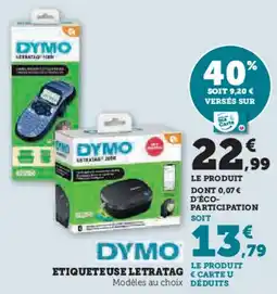 Super U Etiqueteuse letratag offre