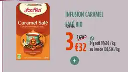 La Vie Claire YOGI TEA Infusion caramel salé bio offre
