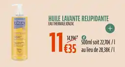 La Vie Claire EAU THERMALE JONZAC Huile lavante relipidante offre