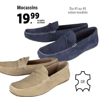 Lidl Mocassins offre