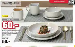 Möbel Martin Frühstücksset oder Tafelservice Laredo, Steinzeug, beige, offre