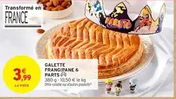 Intermarché Contact Galette frangipane 6 parts offre