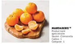 Super U Mandarine offre