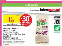 Intermarché Contact SAINT ÉLOI Riz long basmati bio offre