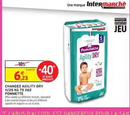 Intermarché Contact POMMETTE Changes agility dry offre