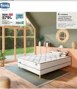 BUT SIMMONS Matelas Fitness offre
