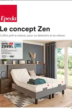 BUT EPEDA Ensemble relaxation Zen offre