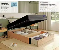BUT Sommier coffre Brooklyn 3 offre