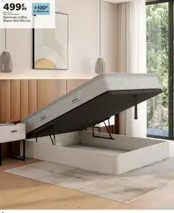 BUT Sommier coffre Wana offre