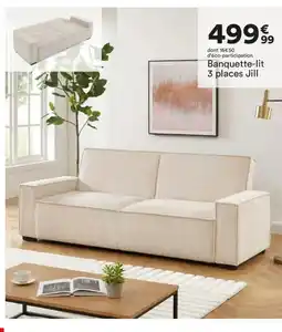 BUT Banquette-lit 3 places Jill offre